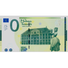 0 Euro biljet Madame Tussauds Amsterdam